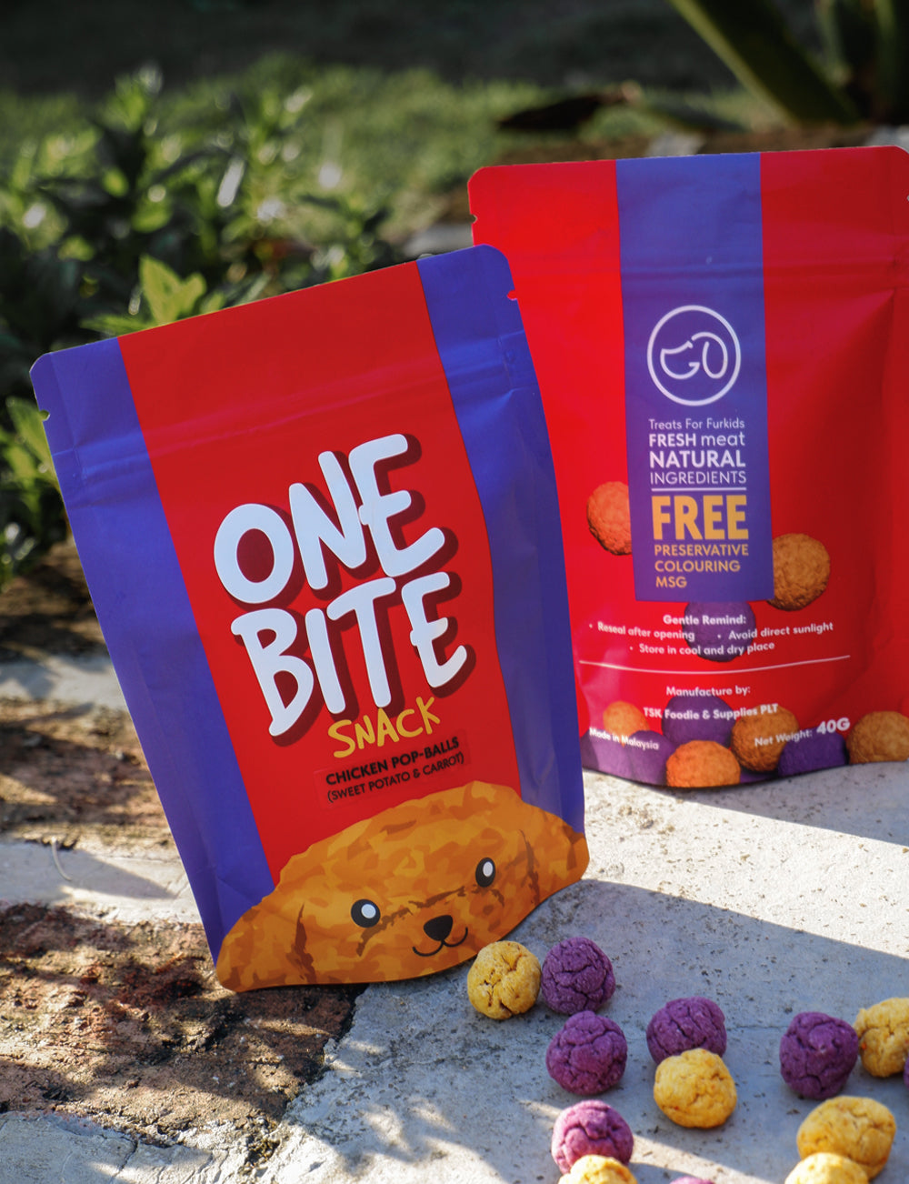 ONE BITE SNACK™ Chicken Pop Balls