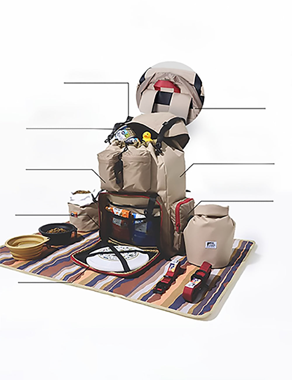 PLAYLOGIC Travel Backpack