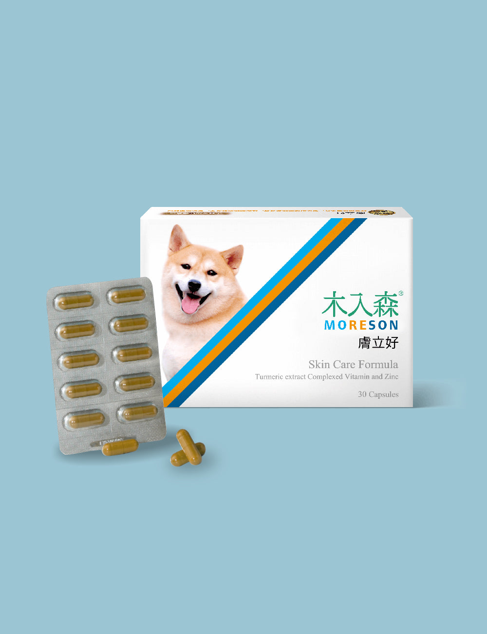 MORESON Hair & Skin Care Formula (Pork Flavor)