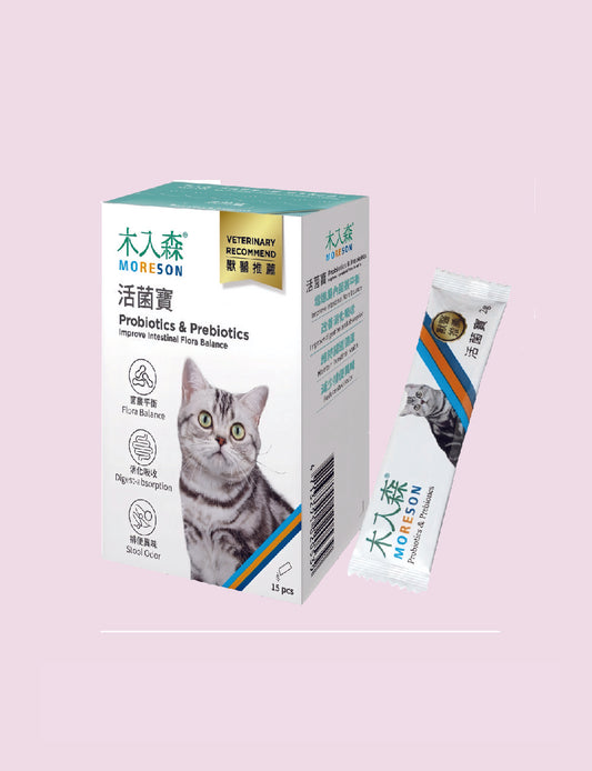 MORESON Probiotics & Prebiotics For Cat